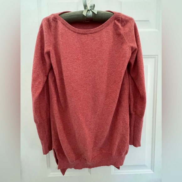 Brunello Cucinelli Women's Cashmere Light Red Sweater XL Made In Italy